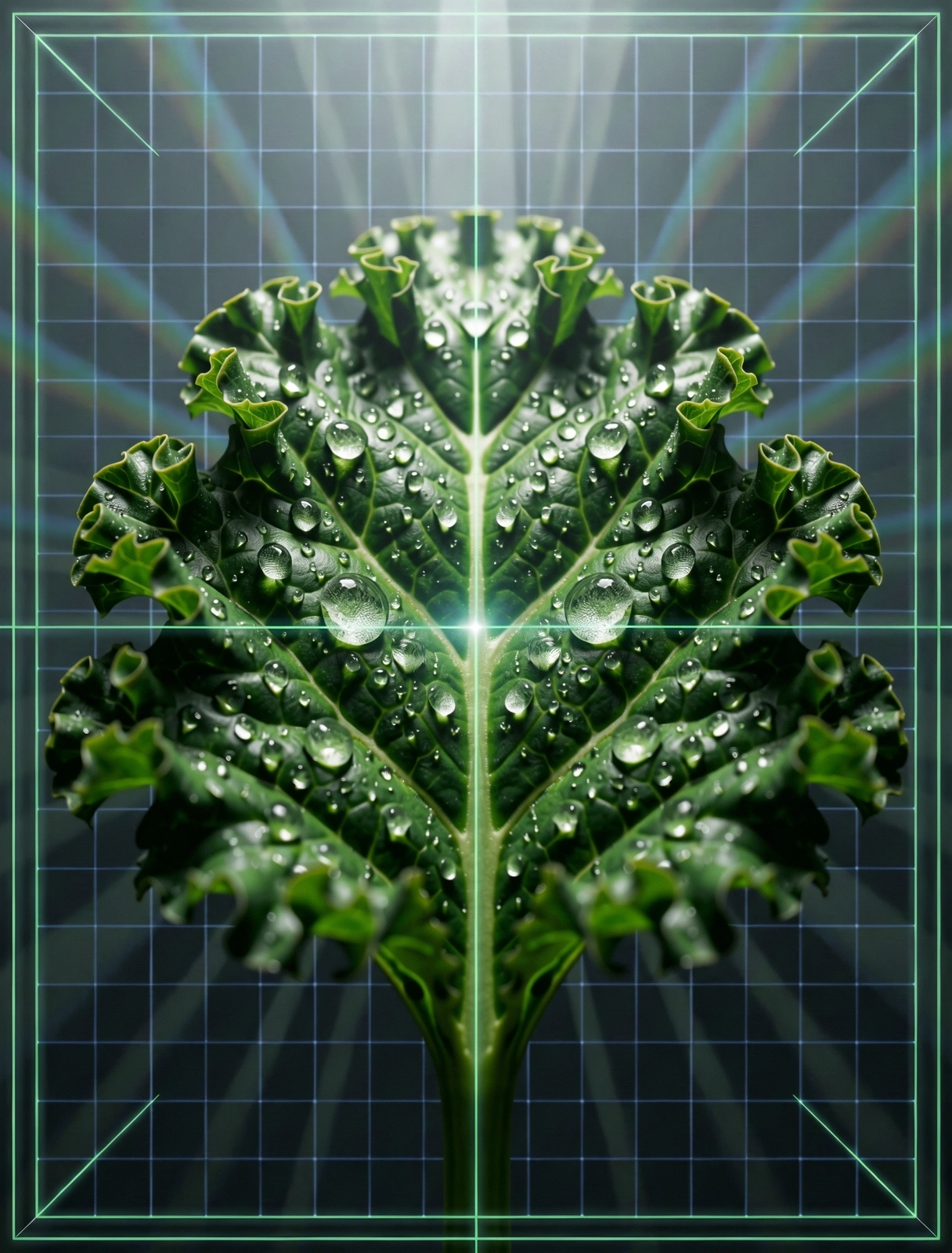 Holographic botanical grid